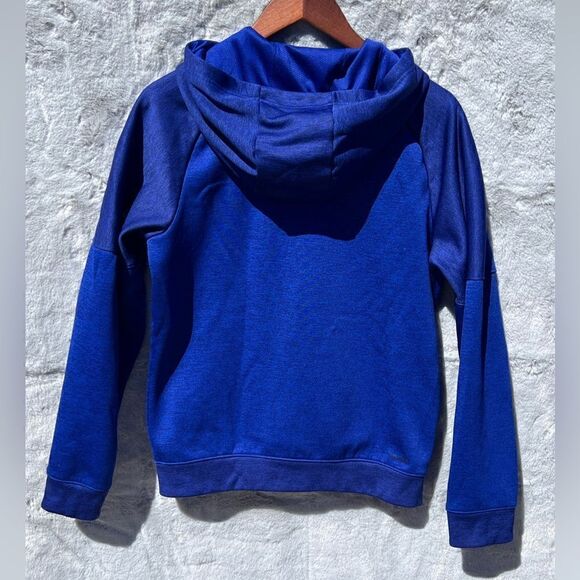 EUC Adidas Track coat with hood Size Small - Picture 5 of 10